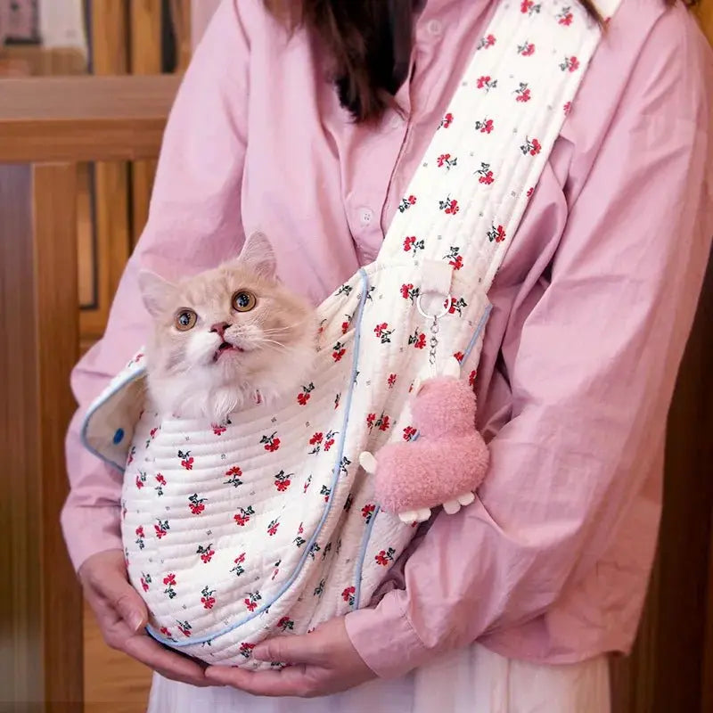 - Cat nail clippers with LED lightsAnniepaw Handmade Canvas Cat Carrier Breathable Dog Tote Shoulder Bag for Travel
