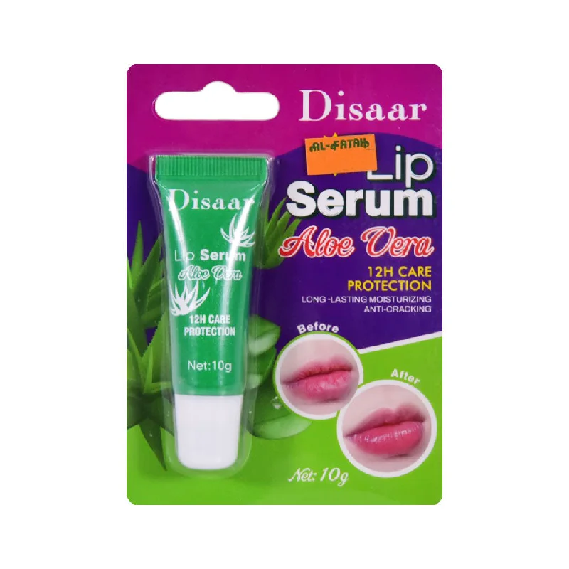 - Pet tear stain cleaning wipesDISAAR LIP SERUM ALOE VERA 10G