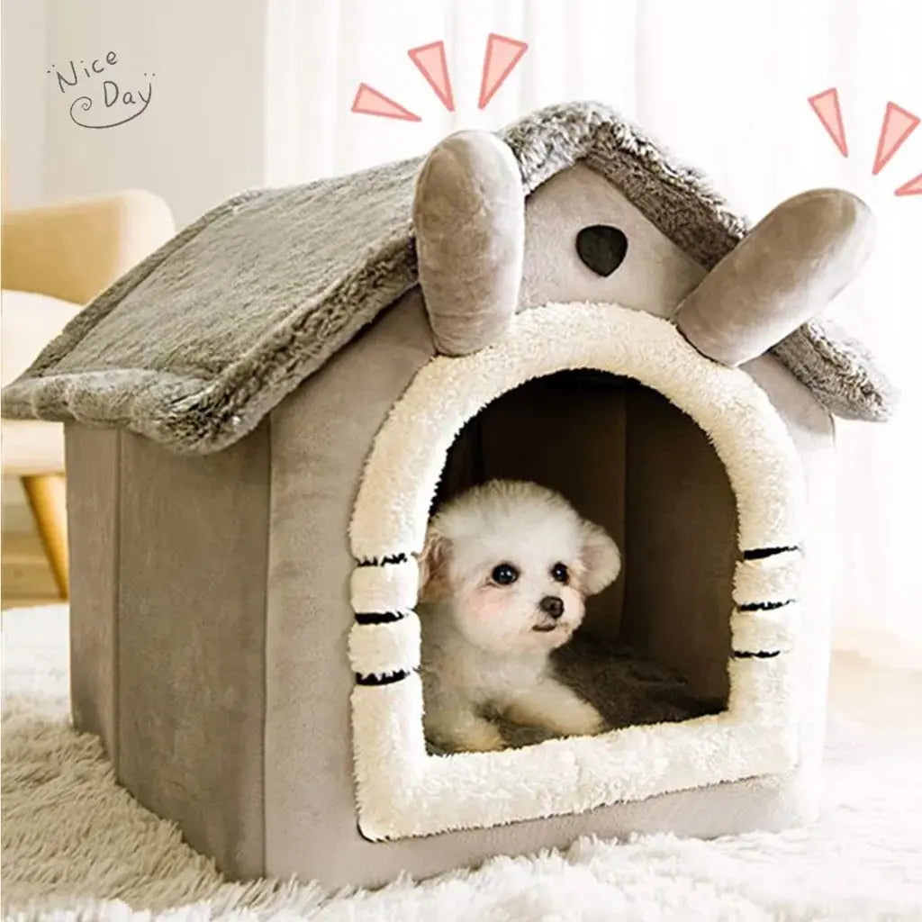 - Deodorizing cat litter tofu litterAnniepaw Foldable Washable Pet Bed Indoor Cat Dog House Kennel