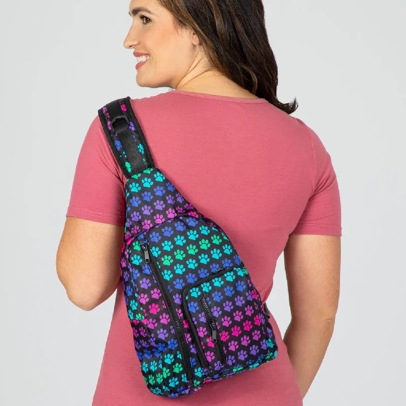 - Pet vitamin complex nutrition tabletsPaw Print Sling Backpack