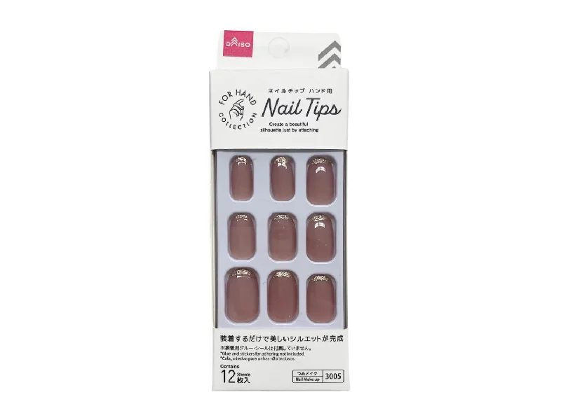 - Natural latex pet mattressNail Tip -Hand - French Misty Pink-