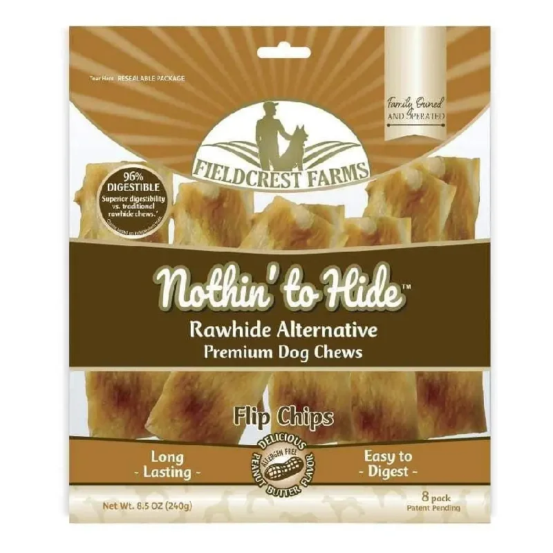 - Winter warm clothes for short-haired dogsFieldcrest Farms Nothin' to Hide Peanut Butter Flip Chips Roll Dog Treat