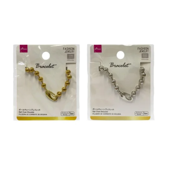 - Organic cotton dog bibsBall Chain Bracelet