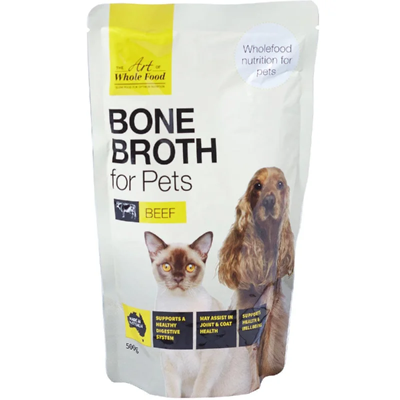 - Automatic induction pet water dispenserArt of Whole Food Beef Bone Broth for Pets 500g