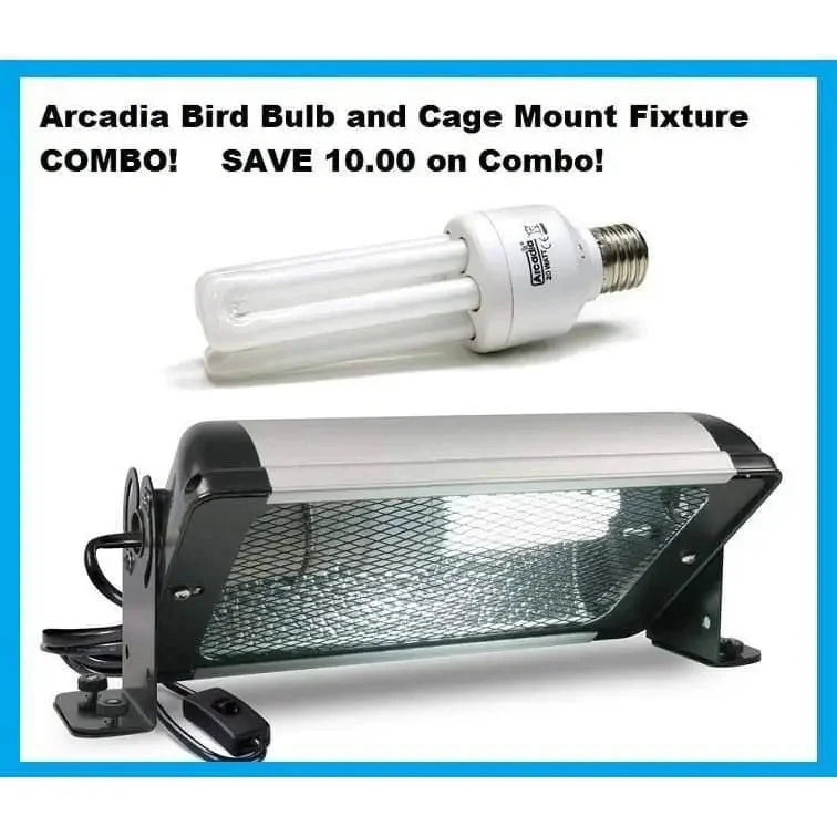 - ​​Pet toys under    yuanArcadia Birdcage Light Fixture With Bulb COMBO Bird Light