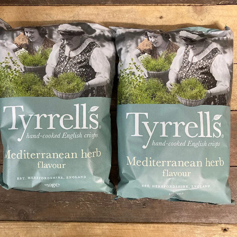 - Degradable pet feces bag3x Tyrrells Mediterranean Herb Crisps Sharing Bags (3x150g)