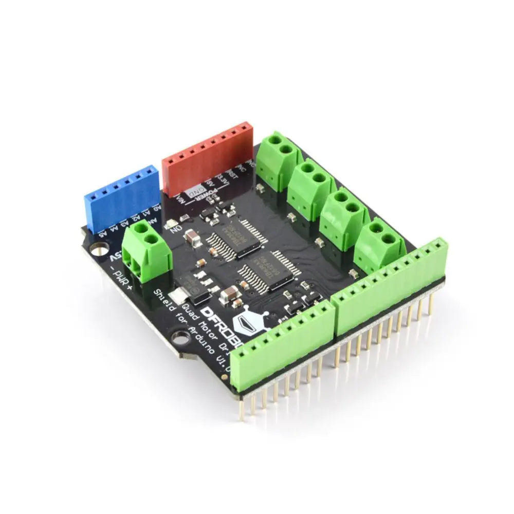 - Car dog seat beltQuad DC Motor Driver Shield for Arduino