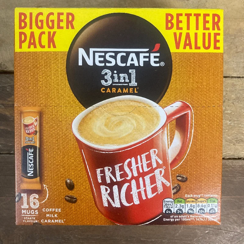  -Anti-slip claw protection raincoat FOR dogs16x Nescafé 3 In 1 Caramel Instant Coffee Sachets (1 Box of 16x17g)