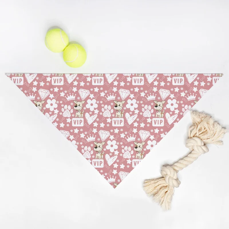 Combined with specific occasions:Posh Pup VIP Bandana