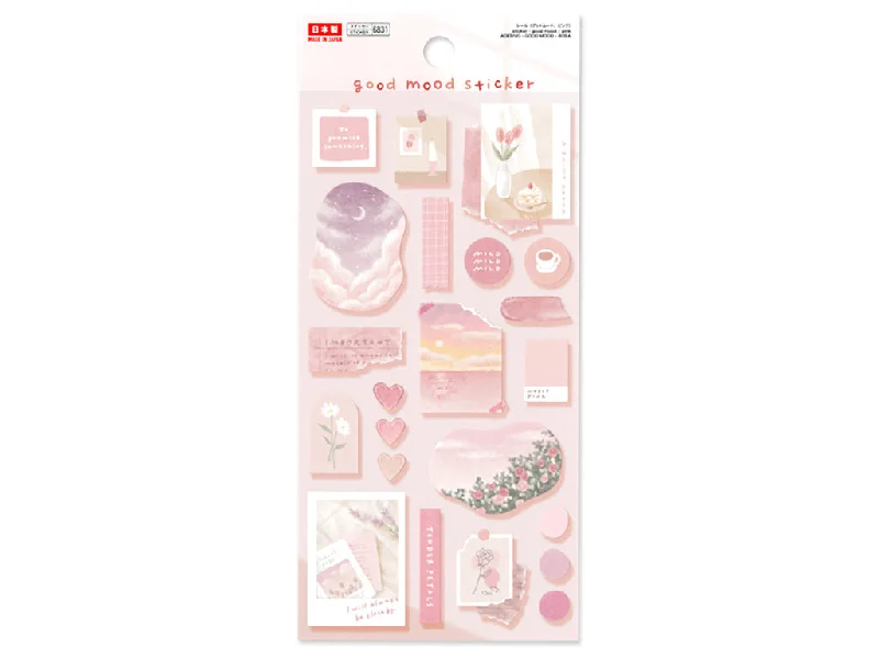 - Pet smart GPS locatorsticker - good mood / pink