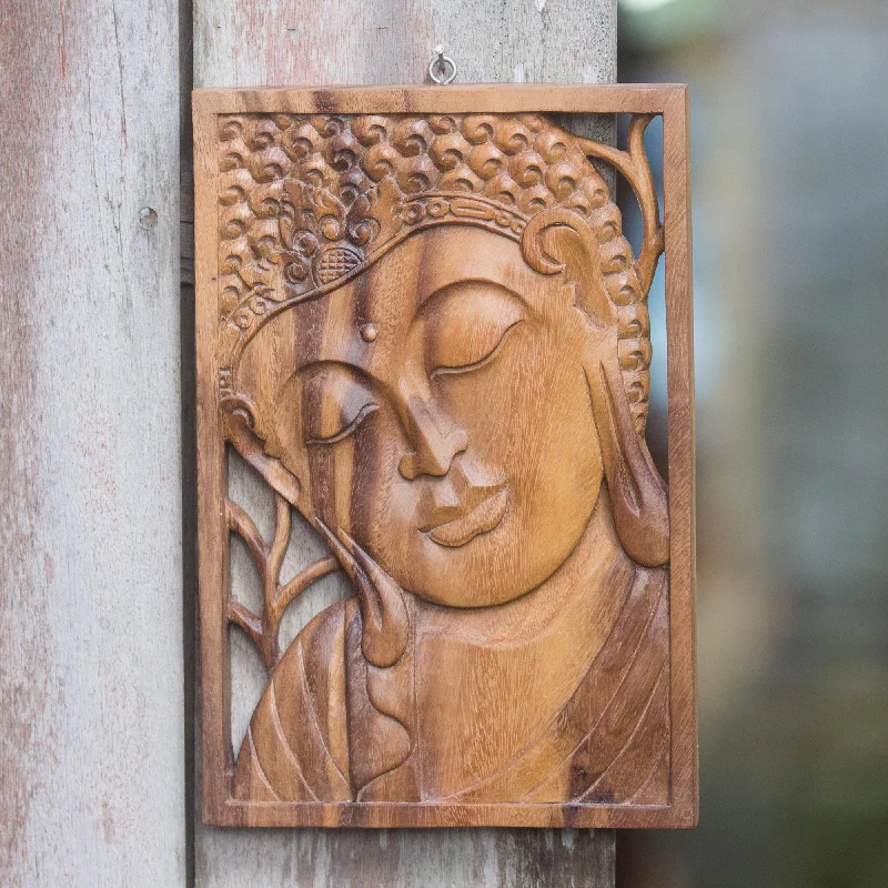 - Teething and chewing toys for puppiesYoung Buddha Buddha Portrait Balinese Relief Panel