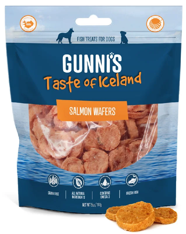 -Grain-free dog food recommendationGUNNIS PET Salmon Wafers 5oz