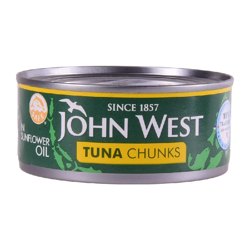 - Dog anti-slip matJOHN WEST TIN TUNA CHUNKS SUNFLOWER OIL 145 GM
