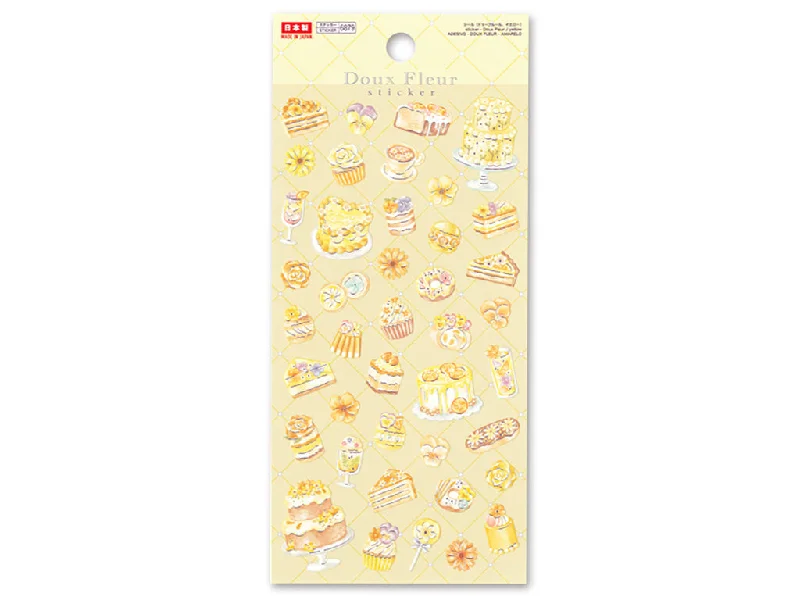 - Pet stroller can be taken on the planesticker - Doux Fleur / yellow