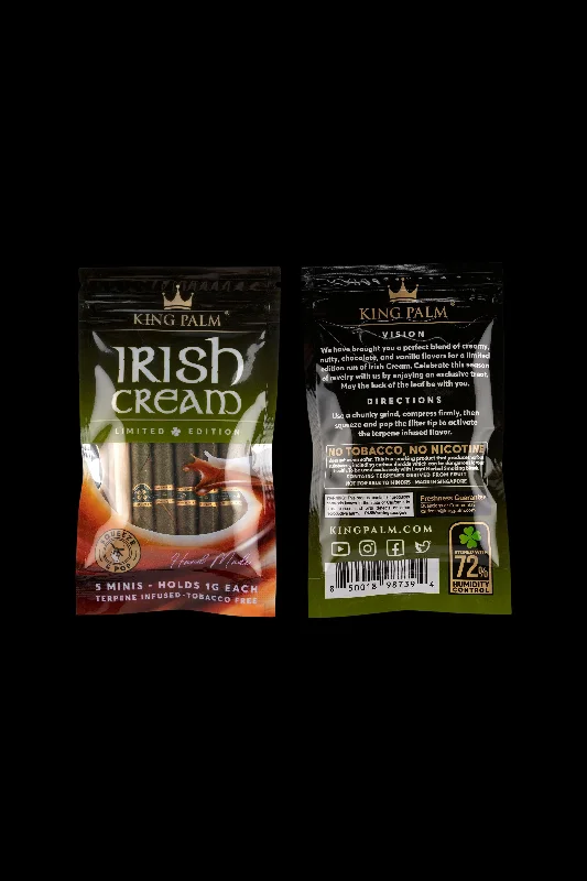 - Pet stroller can be taken on the planeKing Palm Irish Cream Mini Flavor Pre Rolled Leaf Tubes - 5 Pack - Pet stroller can be taken on the planeKing Palm Irish Cream Mini Flavor Pre Rolled Leaf Tubes - 5 Pack