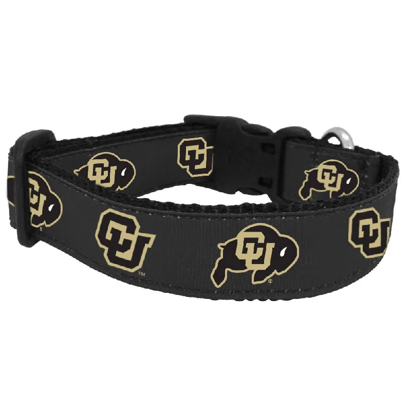  . **Cat food bowl anti-overturning**Colorado Buffaloes Premium Dog Collar