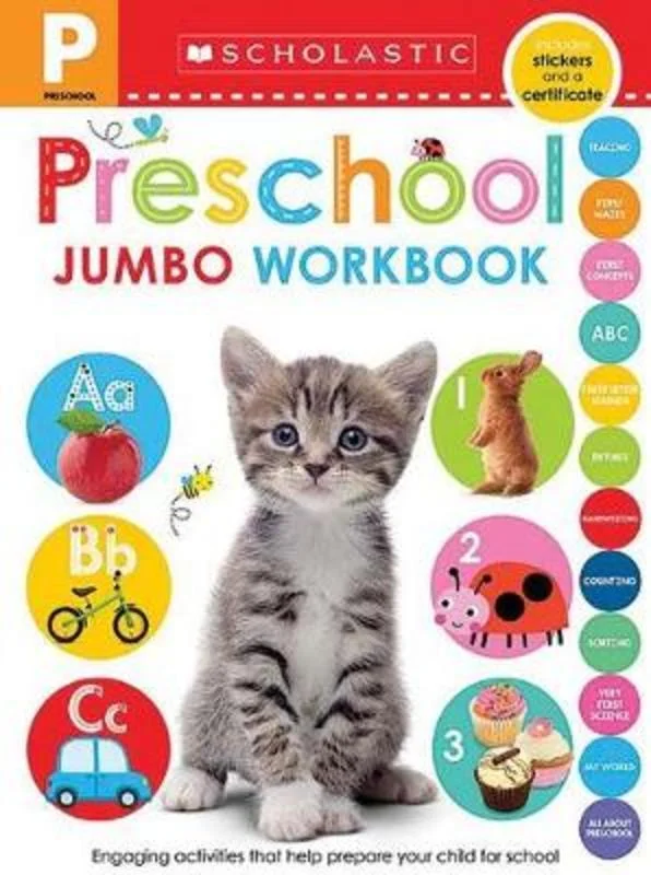  -Non-contact cat thermometerPreschool Jumbo Workbook