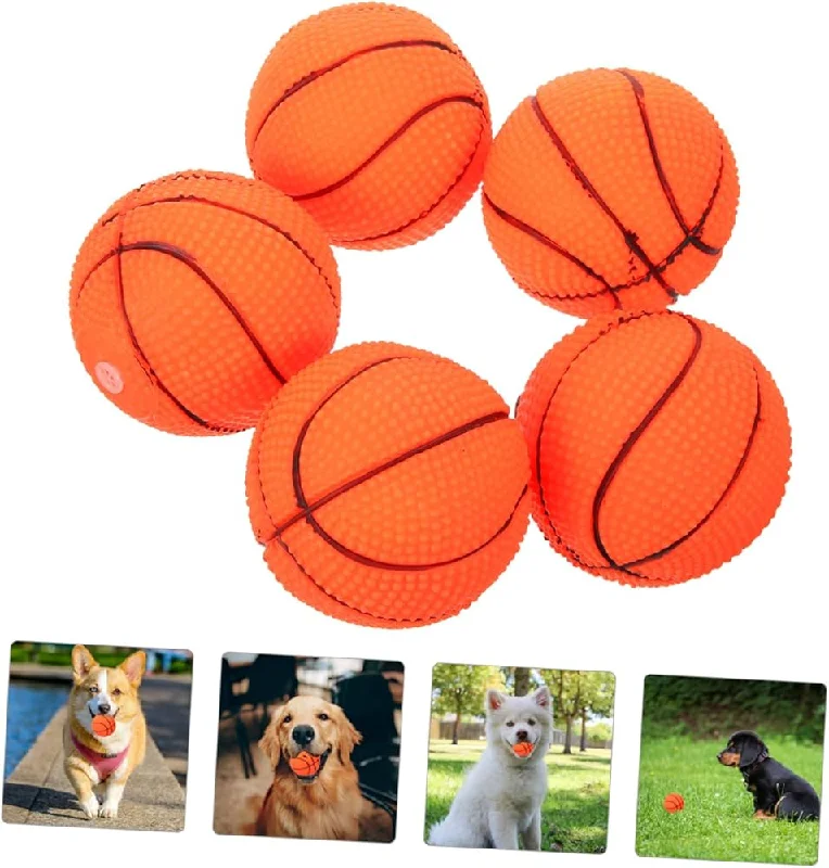 - Car dog seat beltPet Squeaky Toy - Basketball - 1 pc (Bulk)