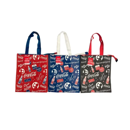 ---Polypropylene Tote Bags - Coca-Cola - AS1 - Vertical