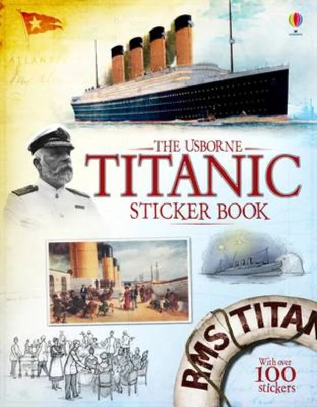  -Anti-scratch sofa protective coverTitanic Sticker Book