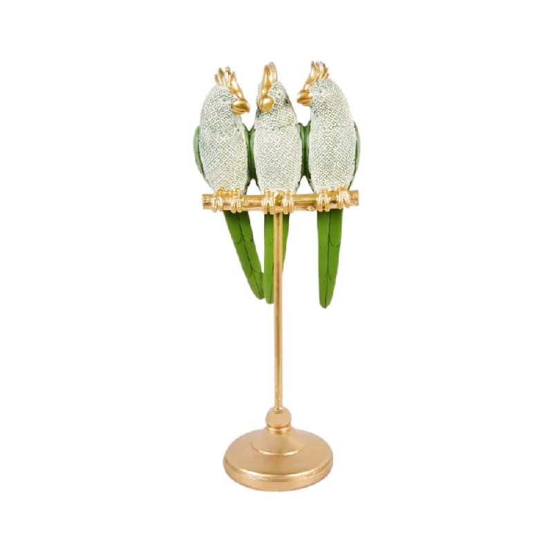 - Parrot climbing and standing wooden framePARROT STATUE 3PCS HY20710