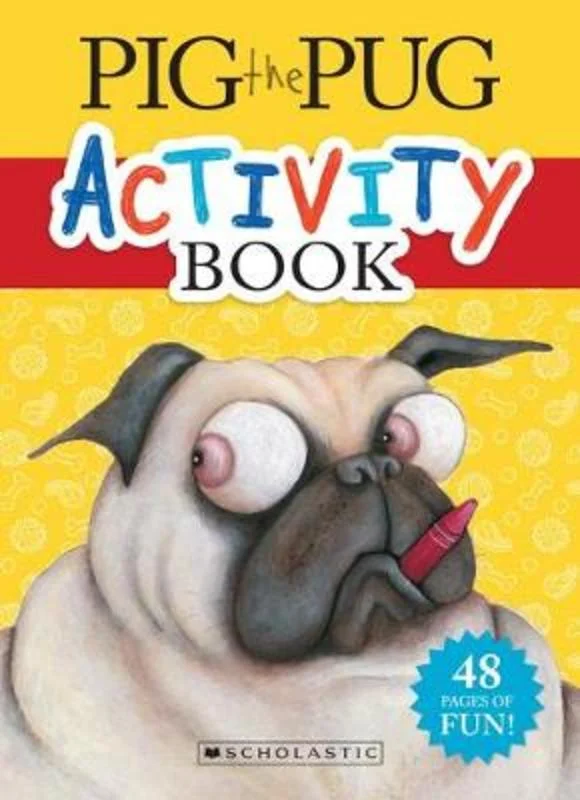 - Air box TSA certified check-inPig the Pug Activity Book
