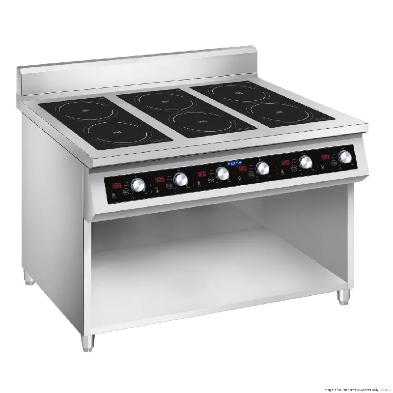 - Degradable pet feces bagElectmax 700 Series Induction 6-Burner Cooker with Splashback EIC7-1200P - Degradable pet feces bagElectmax 700 Series Induction 6-Burner Cooker with Splashback EIC7-1200P