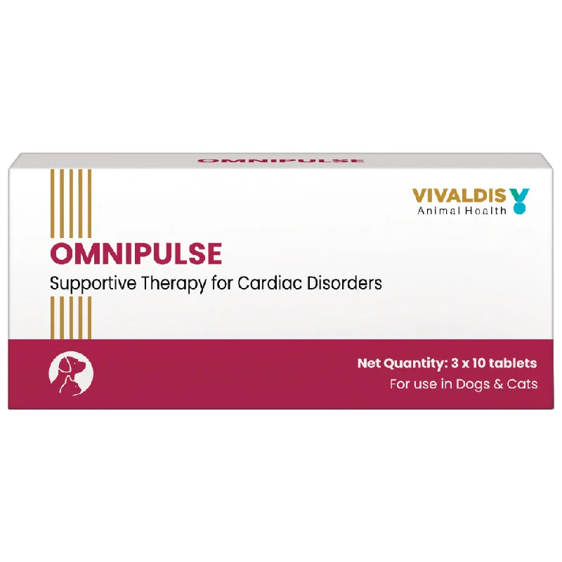- Pet vitamin complex nutrition tabletsVivaldis Omnipulse Tablets for Dogs and Cats (pack of 30 Tablets) - Pet vitamin complex nutrition tabletsVivaldis Omnipulse Tablets for Dogs and Cats (pack of 30 Tablets)