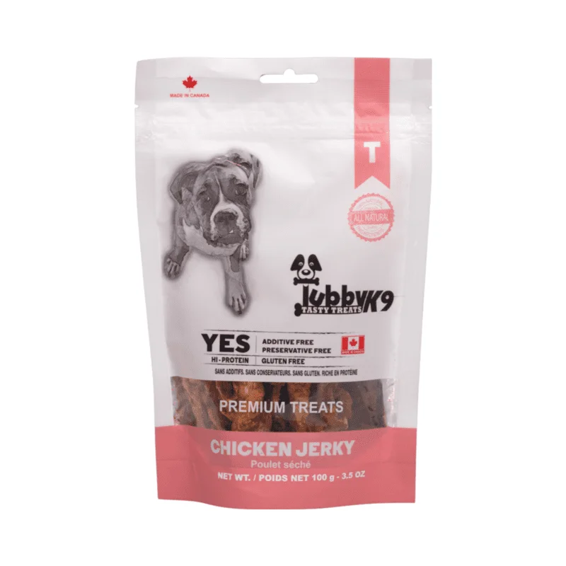 - ProNevus dog food palatabilityTubbyK9 Chicken Jerky - 100g