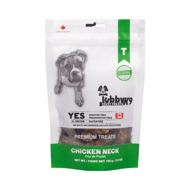  -Fish-containing dog foodTubbyK9 Chicken Neck - 100g