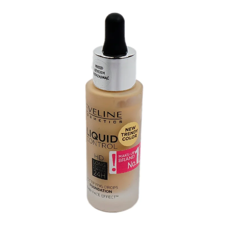 - Pet monitor with cameraEVELINE LIQUID CONTROL FOUNDATION # 01 PORCELAIN