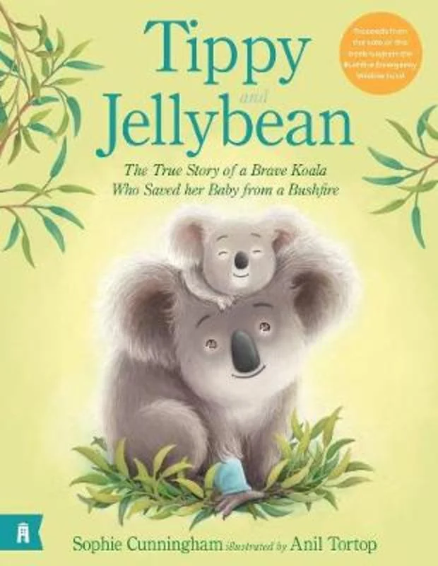 - Organic cotton dog bibsTippy and Jellybean - The True Story of a Brave Koala who Saved her Baby from a Bushfire