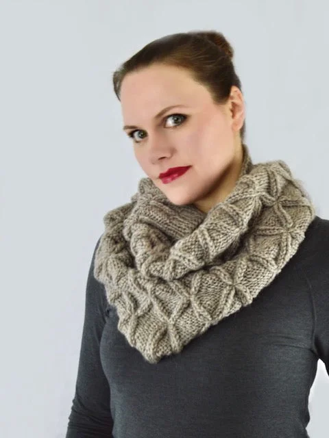 - Custom pet birthday cakeKnit Kit - Faux Cable Cowl