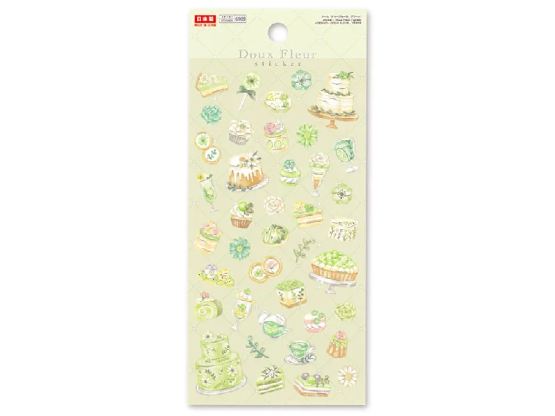 - Pet diabetes prescription foodsticker - Doux Fleur / green