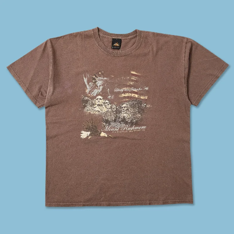 - Parrot climbing and standing wooden frameVintage Mount Rushmore T-Shirt XLarge