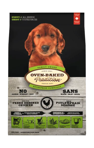 - Hypoallergenic dog foodOven-Baked Tradition Dog Puppy 25 lb