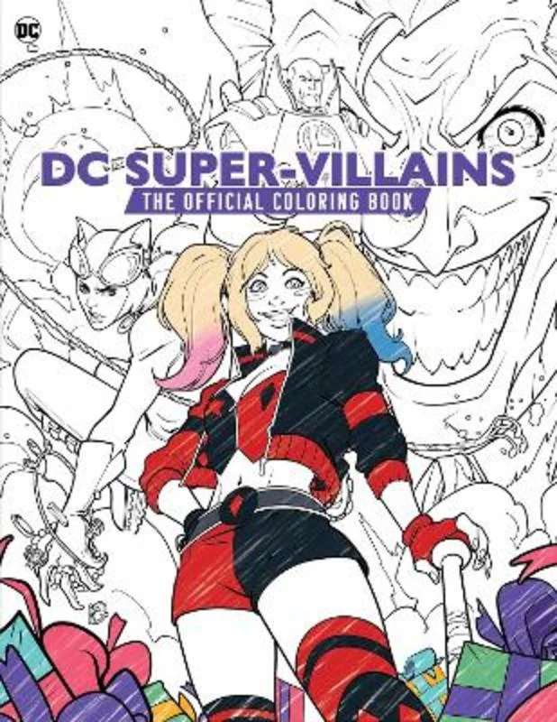 - Deodorizing cat litter tofu litterDC Super-Villains: The Official Coloring Book