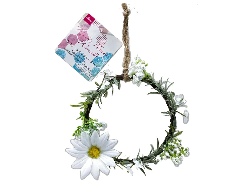 - Dog disposable foam shower gelRustic Flower Wreath