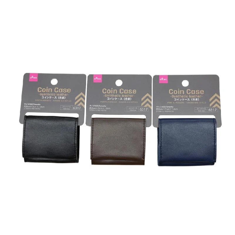 ---Coin Case Synthetic Leather