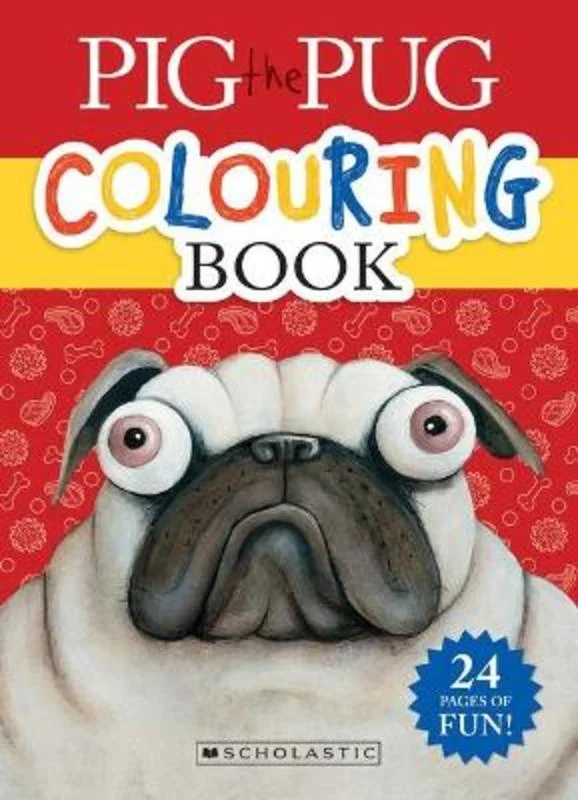 - Deodorizing cat litter tofu litterPig the Pug Colouring Book