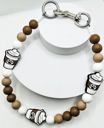 Classification by season or weather:Puppuccino Beaded Pet Collar