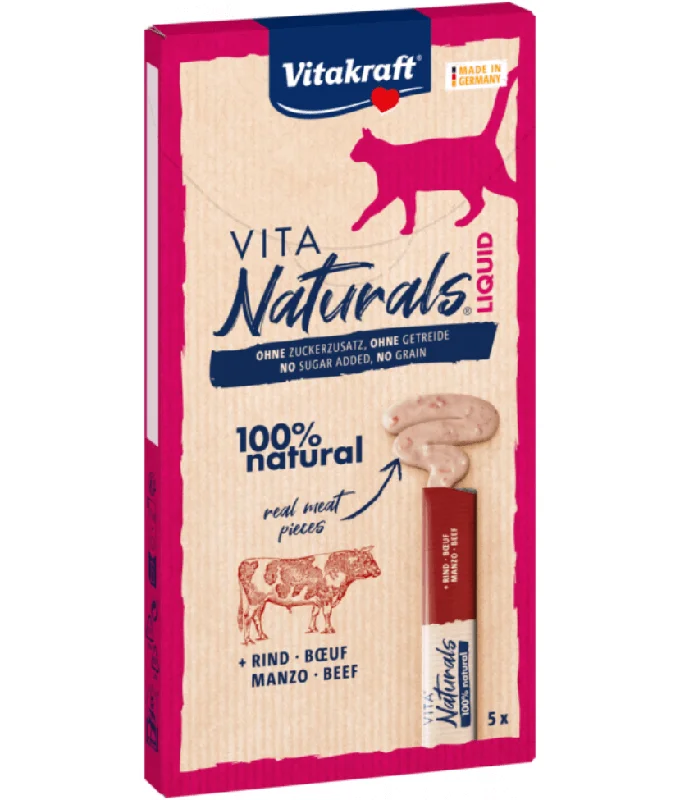    - Fish-based cat food  Vitakraft - Vita Naturals With Beef 5x15g