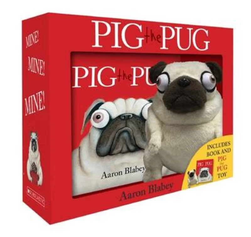 - Dog anti-slip matPig the Pug Boxed Set (Mini Book + Plush)
