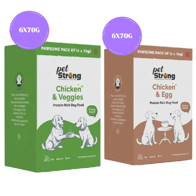 - Solid wood cat climbing frame customizedPetStrong Chicken and Veggies & Chicken and Egg in Gravy Wet Food for Dogs Combo