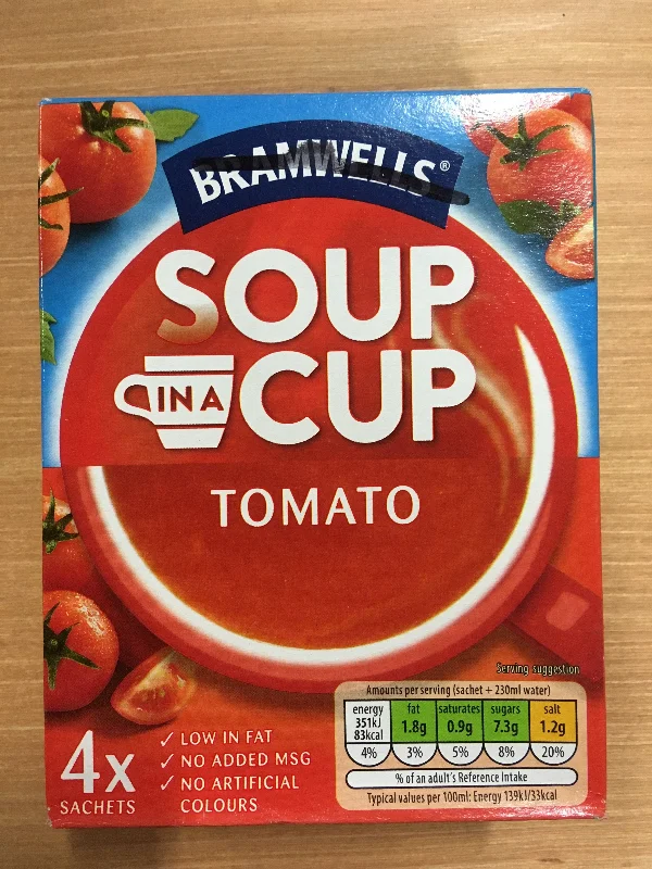 - Pet smart GPS locatorBramwells Tomato Soup in a Cup 4x Sachets 91g
