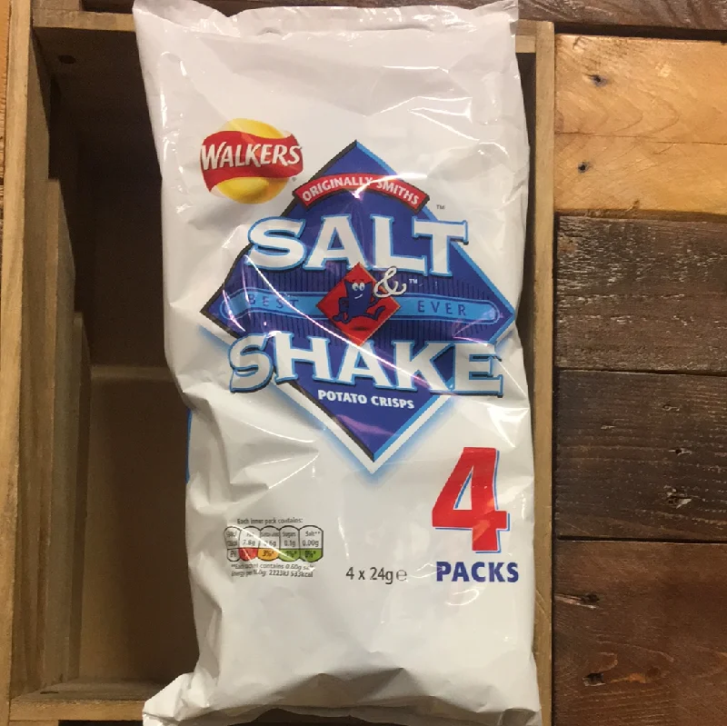 - Natural latex pet mattressWalkers Smiths Salt & Shake Crisps 4 Pack (4x24g)