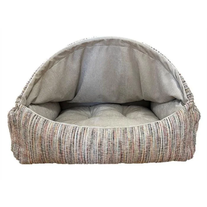 Pet birthday party clothesSorrento Chenille Canopy Dog Bed