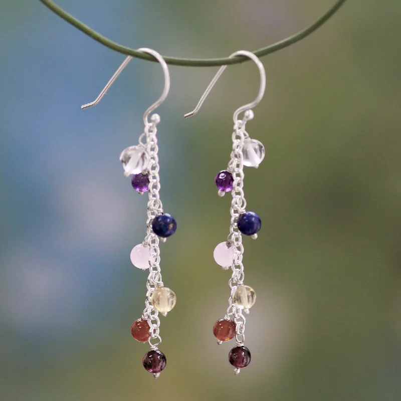 - Durable nylon dog leash wholesaleTranquility Gemstone Chakra Theme Waterfall Earrings