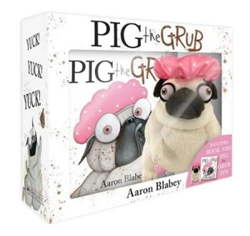 - Custom pet birthday cakePig the Grub Mini Boxed Set with Plush