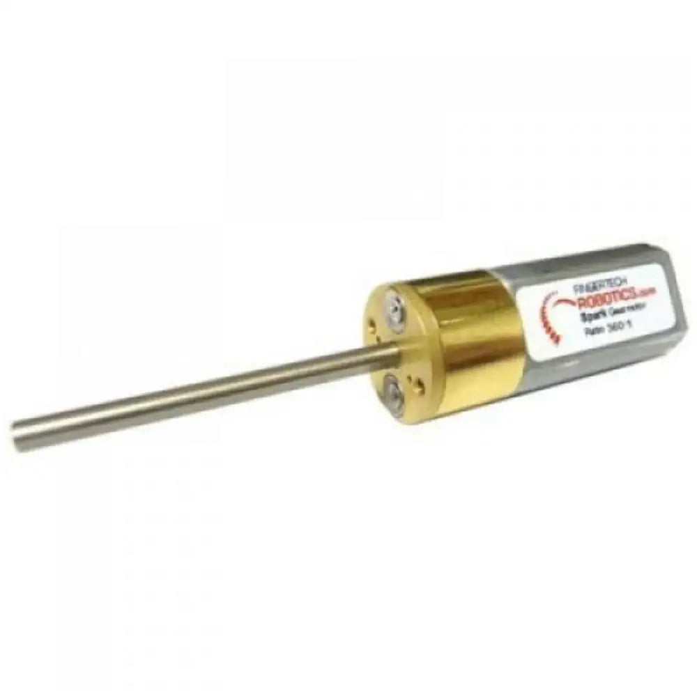 ---6V, 26RPM, 188 oz-in 360:1 Spur Gear Motor - Gold Spark
